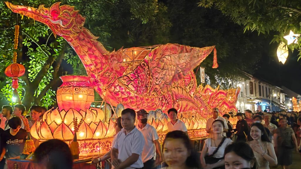 Luang Prabang fireboat festival 2024