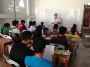 Transferring skills to teachers in Lao schools
